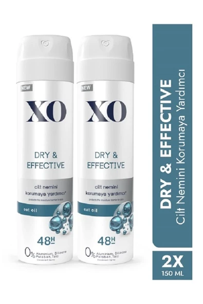 Xo Deo Woman Dry&Effective 150 ml x 2 Adet ürün görseli