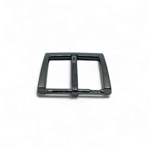 Kemer Tokası 4,5 cm Siyah Nikel 1 Adet  (Leathercraft, Deri Hobi) - 5