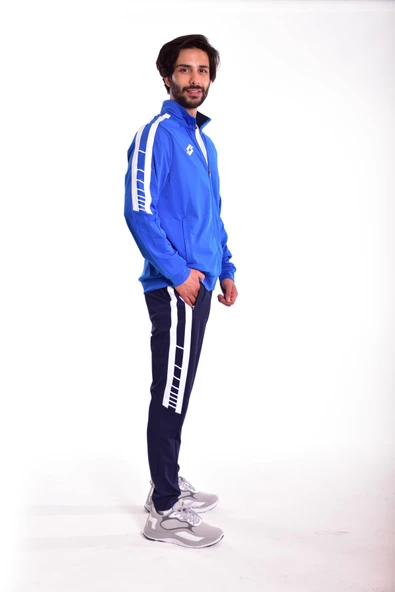 Lotto M-Dinamico Ant Suit 4PR Erkek Eşofman Takımı Mavi - 3