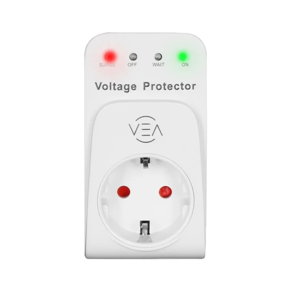 Vea VE-25531 15A 3520W Yüksek Gerilim Akım Korumalı Priz - Resim 2