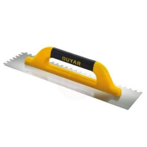 Duyar Çelik Seramik Malası 40 cm Kapalı Plastik 30 Diş 15X15 ürün görseli 1