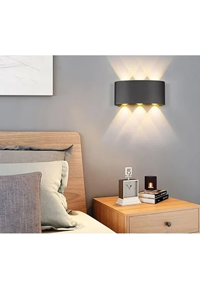 Çift Taraflı Led Duvar Apliği 3200 Kelvin Gün Işığı