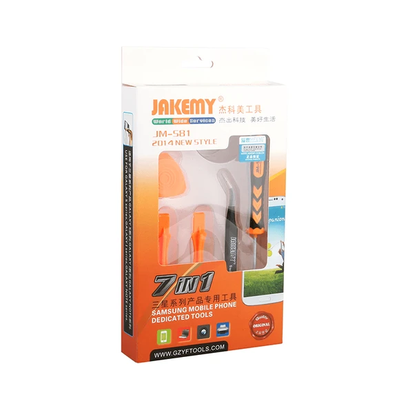 Jakemy 7 Parça Samsung Telefon Sökme Seti
 JM-S81 - Resim 3