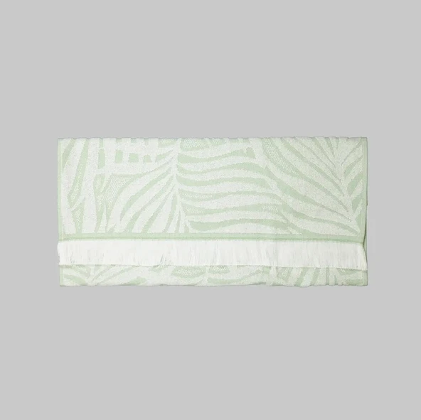 Sarev Palmyra Havlu Yeşil 80X160 - Resim 2