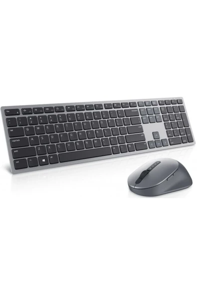Dell KM7321W Kablosuz Klavye Mouse Set Bluetooth TR - Gri Siyah 580-AJQR - 1