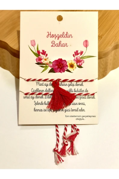 Monalisa Home Renkli Gösterişli Ayarlanabilir Taş Figürlü Marteniçka Bileklik ürün görseli 1