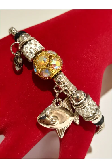 Monalisa Home Renkli  Lüks Figürlü Gösterişli  Bileklik ürün görseli 1