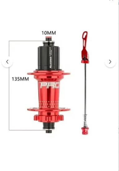 BİKE SKY  HASSN'S PRO 7 32H Kırmızı  Ön-Arka Jant Göbek Takımı, Göbek Seti - 6