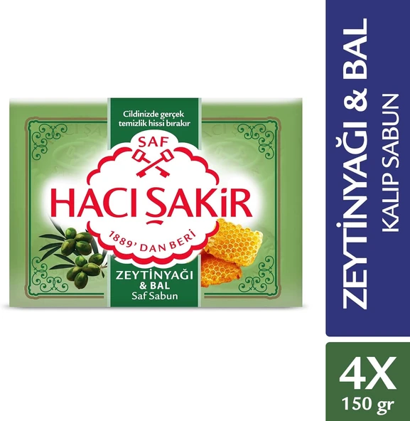 Hacı Şakir Zeytinyağı & Bal Saf Sabun