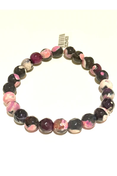 Monalisa Home Renkli Elastik Lüks Figürlü Gösterişli Taş Bileklik ürün görseli 1