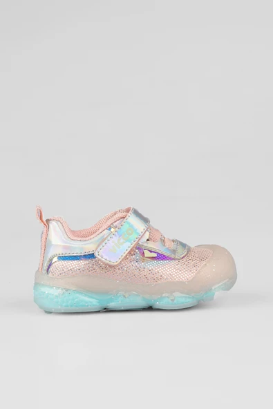 Vicco Pety Kız Çocuk Simli Işıklı Spor Ayakkabı 346.B25K.259