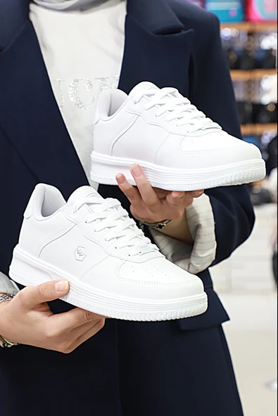 2228-Wickers Air Force Modeli Anatomik Tabanlı Üst Kalite Unisex Sneakers Ayakkabı - Resim 4