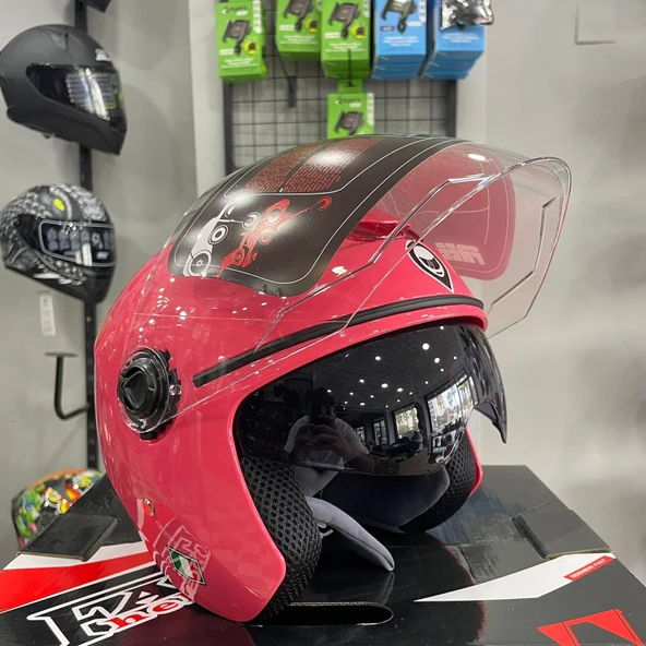 FREE-M YARIM KASK PEMBE - Resim 4