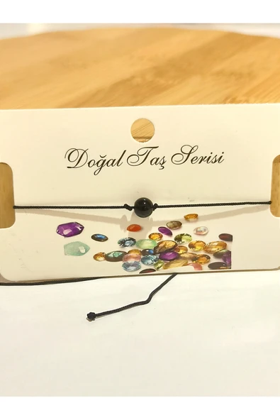 Monalisa Home Renkli Gösterişli Ayarlanabilir Taş Figürlü İp Bileklik ürün görseli 1