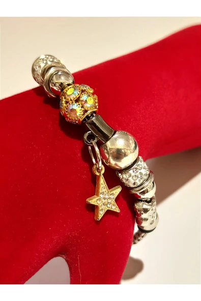 Monalisa Home Renkli  Lüks Figürlü Gösterişli  Bileklik