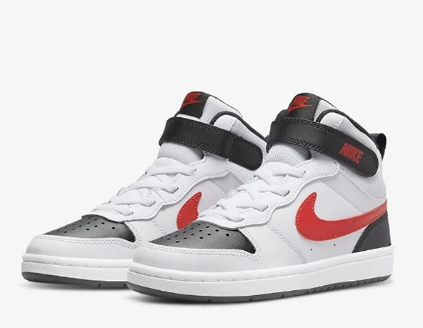 Nike Court Borough Mid 2 (Psv) Çocuk Sneaker CD7783110 M-176 - 3