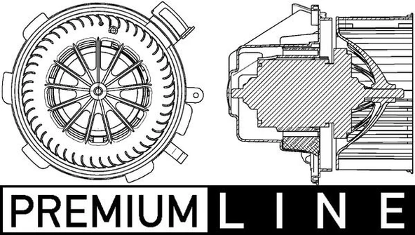 KALORIFER MOTORU MERCEDES SPRINTER B906 . VW CRAFTER 30-35-50 KLIMASIZ A0008356007-2E0819987 ürün görseli
