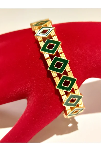 Monalisa Home Renkli  Lüks Figürlü Gösterişli Ayarlanabilir Bileklik ürün görseli 1