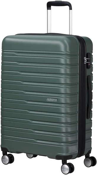 American Tourister Unisex Yetişkin Tekerlekli Valiz, Dark Forest, Yeşil, 67 cm Outlet