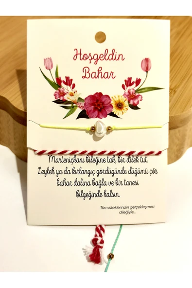 Monalisa Home Renkli Gösterişli Ayarlanabilir Taş Figürlü Marteniçka Bileklik ürün görseli 1