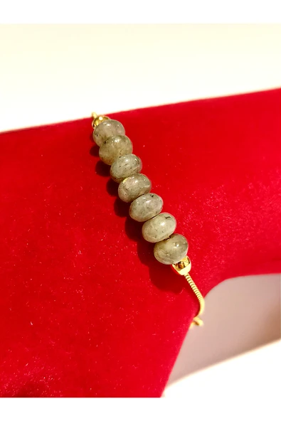 Monalisa Home  Lüks Gösterişli Renkli Doğal Taş Bileklik ürün görseli 1