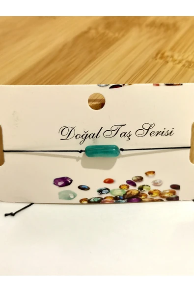 Monalisa Home Renkli Gösterişli Ayarlanabilir Taş Figürlü İp Bileklik ürün görseli 1