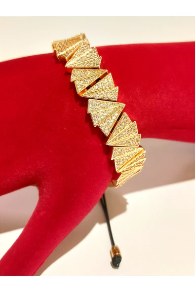 Monalisa Home Renkli  Lüks Figürlü Gösterişli Ayarlanabilir Bileklik ürün görseli 1