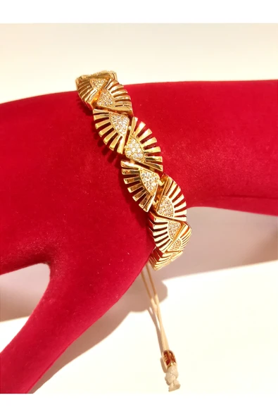 Monalisa Home Renkli  Lüks Figürlü Gösterişli Ayarlanabilir Bileklik ürün görseli 1