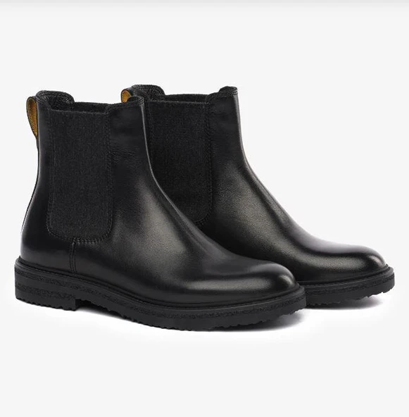 Greyder 35361 Kadın Hakiki Deri Lastikli Chealse Bot - 3