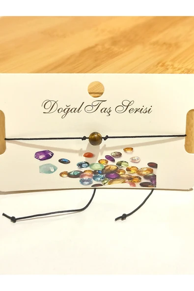 Monalisa Home Renkli Gösterişli Ayarlanabilir Taş Figürlü İp Bileklik ürün görseli 1