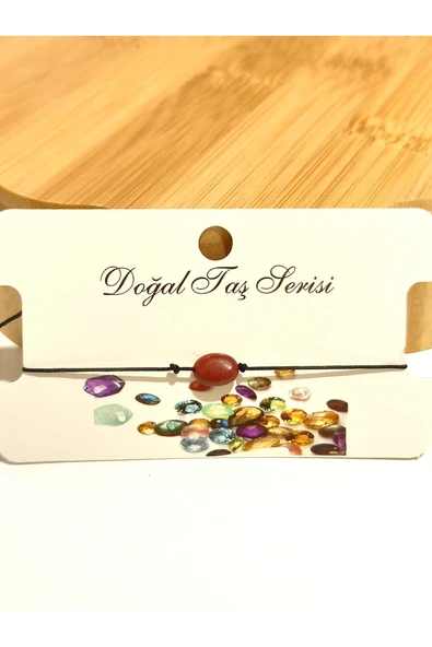 Monalisa Home Renkli Gösterişli Ayarlanabilir Taş Figürlü İp Bileklik ürün görseli 1