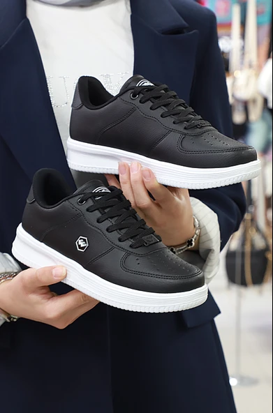 2228-Wickers Air Force Modeli Anatomik Tabanlı Üst Kalite Unisex Sneakers Ayakkabı - Resim 2