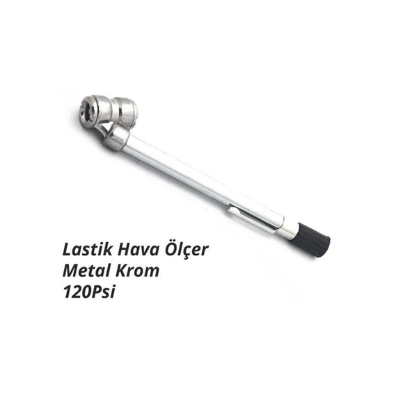Carub Lastik Hava Ölçer Metal 204 Tip 120Psi Vakum - 3