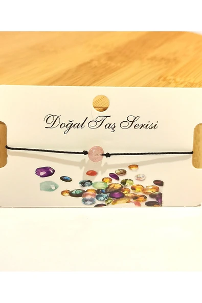 Monalisa Home Renkli Gösterişli Ayarlanabilir Taş Figürlü İp Bileklik ürün görseli 1