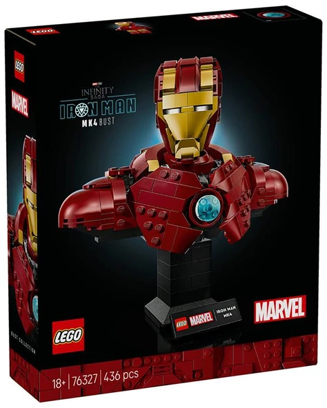 Lego Marvel Iron Man MK4 Büstü 76327 - 1