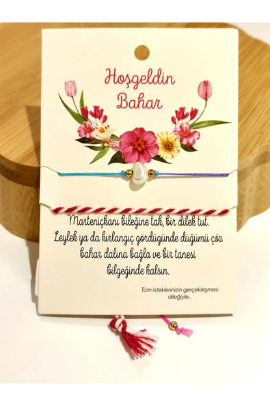 Monalisa Home Renkli Gösterişli Ayarlanabilir Taş Figürlü Marteniçka Bileklik ürün görseli 1