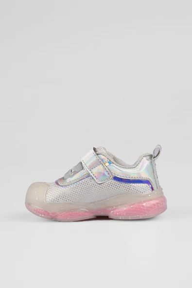 Vicco Pety Kız Çocuk Simli Işıklı Spor Ayakkabı 346.B25K.259 - 5