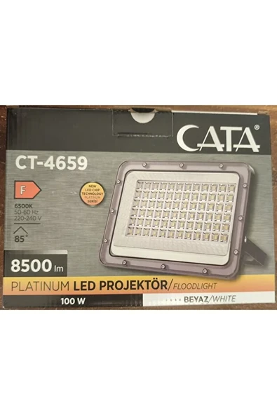 100W 8500 Lümen IP65 Su Geçirmez Beyaz Işık LED Projektör Floodlight - 3