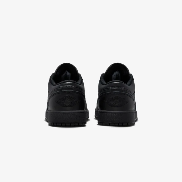 NİKE Jordan Air 1 Low Genç Çocuk Siyah Spor Ayakkabı - 3