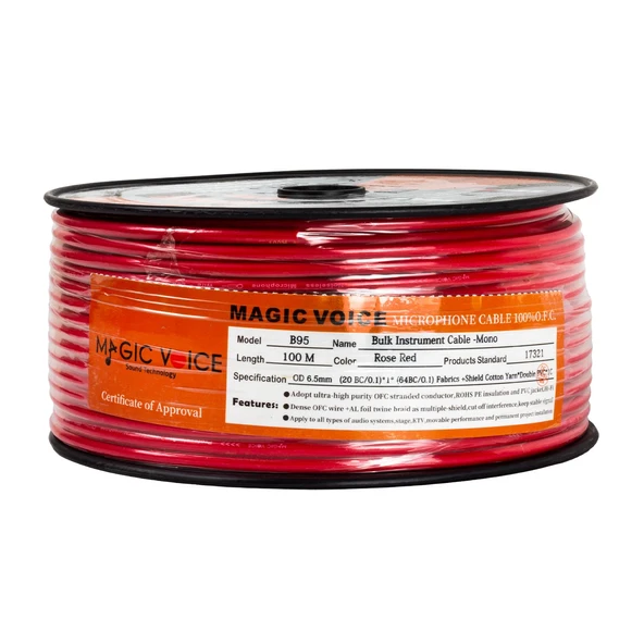 Magicvoice Mi̇krofon Kablosu Mono 1. Kali̇te 100 Metre - Resim 3