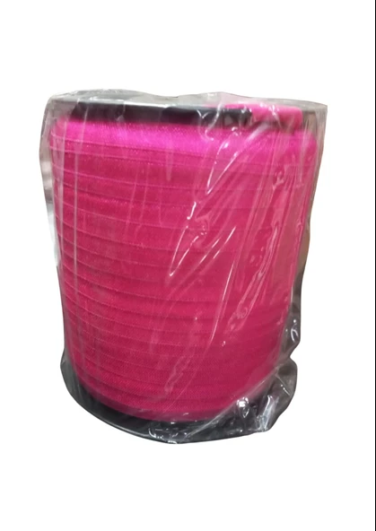 Çamaşır Lastiği Düz 1 cm  1 Metre Fuşya - 1