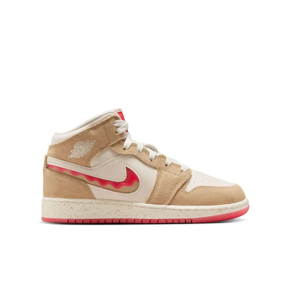 NİKE Air Jordan 1 Mid SE UNİSEX SPOR AYAKKABI - Resim 2