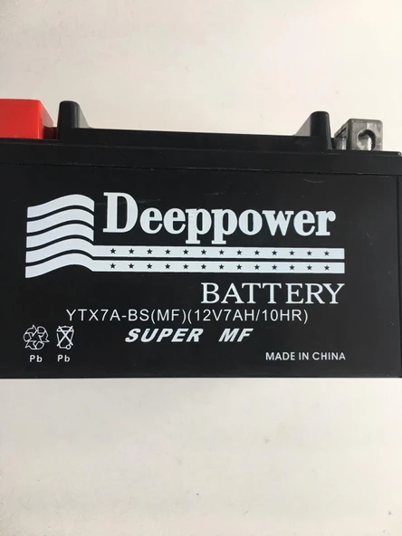 Akü Ytx7a-bs (mf) 12v 7ah Sct Ve Motosikletler İle Uyumlu ürün görseli 1