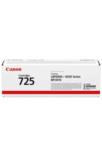 Crg-725 Lbp6000/lbp6020 Siyah Crg-725 Laser Yazıcı Toneri - 1