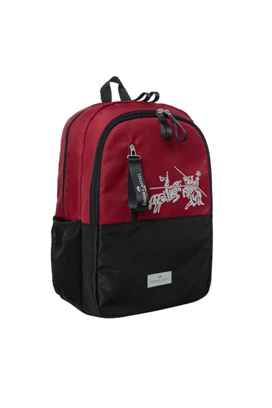 Sırt Çantası Basic Duo Bordo Siyah (LİSANSLI)