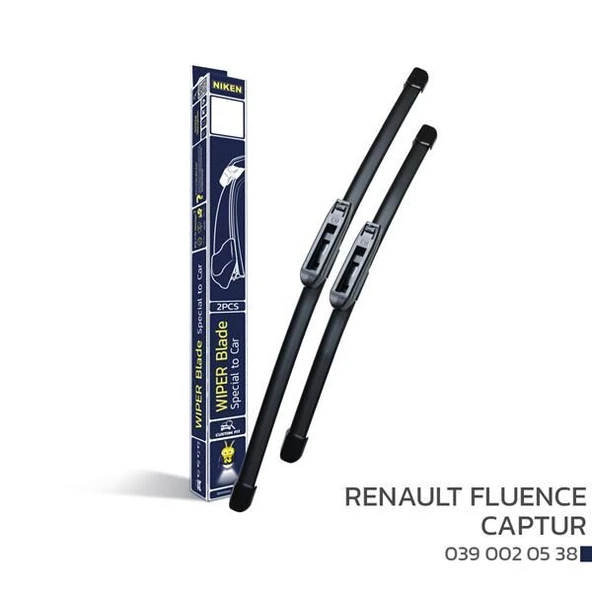 NIKEN RENAULT FLUENCE - CAPTUR ARACA ÖZEL SİLECEK  UNIVERSAL ürün görseli