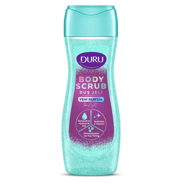 Duru Duş Jeli Body Scrub Ice Light 450 Ml Yeni