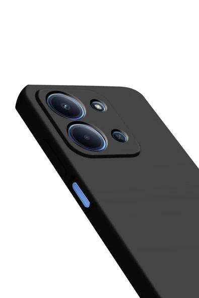 Lİtae Trend BFS Xiaomi Redmi 15C 4G Nano içi Kadife Silikon - Siyah - 2