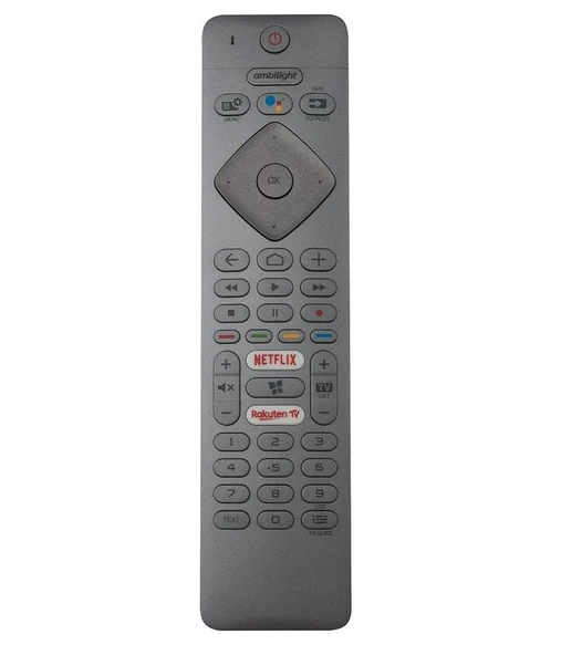 philips ile uyumlu Model 65PUS7304/12 Mikrofonlu Smart TV Kumanda-Gri ürün görseli