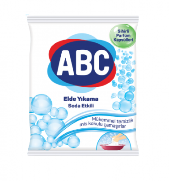 ABC Çamaşır Deterjanı Toz Soda Etkili Toz  600gr